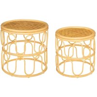 SatztischeHenriette Rattan und Bambus SatztischeHenriette Rattan und Bambus von ATMOSPHERA