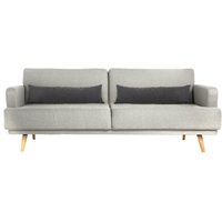 Schlafsofa Jack grau 3-Sitzer Atmosphera créateur d'intérieur von ATMOSPHERA