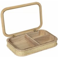 Atmosphera - Schmuckbox mit Rattan, 28 x 18 cm Atmosphera - Schmuckbox mit Rattan, 28 x 18 cm von ATMOSPHERA