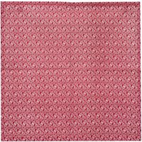 Atmosphera - 4er-Set bedruckte Servietten Olia - rot - Baumwolle 40x40cm Rot von ATMOSPHERA