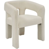 Sessel Amos weiß L63xp57xH75cm - Atmosphera créateur d'intérieur Sessel Amos weiß L63xp57xH75cm - Atmosphera créateur d'intérieur von ATMOSPHERA