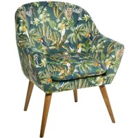 Sessel Sango mit Dschungelprint - Atmosphera créateur d'intérieur von ATMOSPHERA