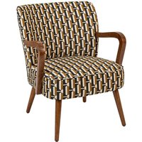 Atmosphera - Sessel Chiara Beige und Schwarz créateur d'intérieur von ATMOSPHERA