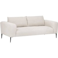 Sofa Moira - 3-Sitzer - beige Atmosphera Leinen weiß von ATMOSPHERA