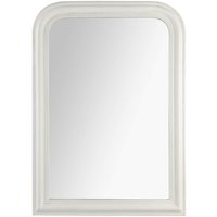 Spiegel Adele weiß - Holz 74 × 104 cm Atmosphera Weiß von ATMOSPHERA