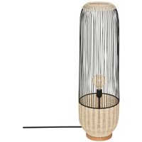 Stehlampe Boho anea, Rattan und Metall, h. 95 cm Stehlampe Boho anea, Rattan und Metall, h. 95 cm von ATMOSPHERA