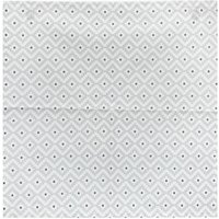 4er-Set Servietten mit Etnik-Druck - grau - Baumwolle 40x40 cm Atmosphera créateur d'intérieur von ATMOSPHERA