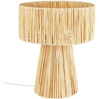Tischlampe Orane Bast beige H34cm Atmosphera créateur d'intérieur von ATMOSPHERA
