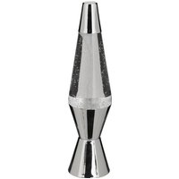 Tischlampe Pilz Sektor Lava Silber H36,5cm - Atmosphera créateur d'intérieur von ATMOSPHERA
