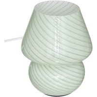 Atmosphera - Tischlampe Pilz cara, aus Glas, ø 15 cm von ATMOSPHERA