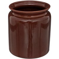 Topf Bota Keramik - braun - H18 -5 cm - Atmosphera créateur d'intérieur von ATMOSPHERA