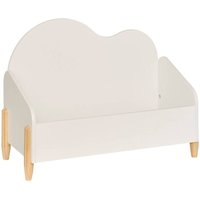 Truhe Douceur weiß 61x44,2cm - Atmosphera créateur d'intérieur von ATMOSPHERA