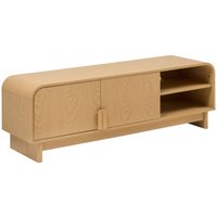 Unterschrank 2 Türen 1 Regal Lee beige 140x40cm - Atmosphera créateur d'intérieur Unterschrank 2 Türen 1 Regal Lee beige 140x40cm - Atmosphera créateur d'intérieur von ATMOSPHERA