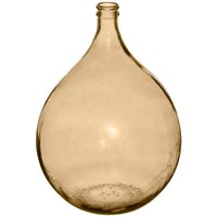 Atmosphera - Vase Dame Jeanne - recyceltes Glas - blassrosa h. 56 cm Blaßrosa von ATMOSPHERA