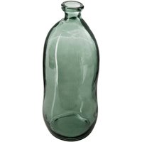 Vase Dame Jeanne - recyceltes Glas - khakigrün h 73 cm Atmosphera Khaki von ATMOSPHERA