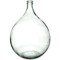 Atmosphera - Vase Dame Jeanne - recyceltes Glas - transparent h 56 cm Transparent von ATMOSPHERA