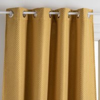 Verdunkelungsvorhang Mattone mit Ösen - ockergelb 140x260 cm - Atmosphera créateur d'intérieur von ATMOSPHERA