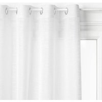 Vorhang Alton mit Ösen - weiß 140 × 240 cm - Atmosphera créateur d'intérieur von ATMOSPHERA