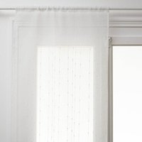 2er-Set Vorhänge Anissa - weiß 60x90 cm Atmosphera créateur d'intérieur von ATMOSPHERA