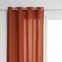 Atmosphera - Vorhang Anjali Baumwolle & Metall - terracotta-pink - 135x240 cm créateur d'intérieur von ATMOSPHERA