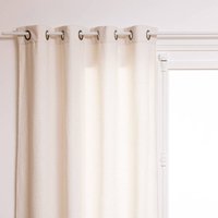 Atmosphera - Vorhang Jaiko Kunstpelz - weiß - 140x260 cm créateur d'intérieur von ATMOSPHERA