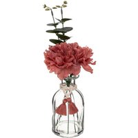 Blumenarrangement Vase Carmen H30cm - Kirschrot von ATMOSPHERA