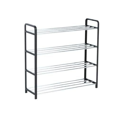 ATMRC Schuhregale Mehrschichtiger Schuhregal-Turmaufbau, platzsparender Schuhregal-Aufbewahrungsorganisator for den Eingangsbereich des Wohnzimmers Wohnzimmer(4 Tier) von ATMRC