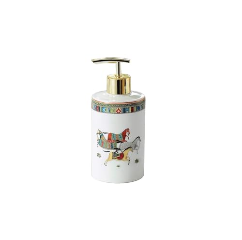 ATMRC Seifenspender Seifenspender aus Keramik, modernes Design, Pumpseifenflasche mit Pumpspender for Küche oder Bad, Zubehör Soap Dispenser ATMRC Seifenspender Seifenspender aus Keramik, modernes Design, Pumpseifenflasche mit Pumpspender for Küche oder Bad, Zubehör Soap Dispenser von ATMRC