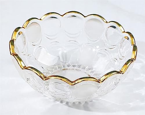 Obstschalen Obst- und Gemüsekorb Transparente Obstschale Haushaltsobstschale Süßigkeiten Kekse Ablage Glas Obstschale Stilvoller(S) von ATMRC