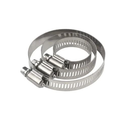 Schlauchschellen W4 Rohrschellen Edelstahl (10 Stk.) 8mm - 200mm (Ø 180mm-200mm / B 12,7mm) von ATO CarConcept