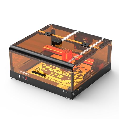 ATOMSTACK A12 Ultra Laser Graviermaschine 50W mit B3 Laser Enclosure, 0.05 * 0.06mm Laserfokus Laserschnitt, Kameragenaue Positionierung, 130W Effekt CO₂ Lasergravierer für Holz Metall Acryl Leder ATOMSTACK A12 Ultra Laser Graviermaschine 50W mit B3 Laser Enclosure, 0.05 * 0.06mm Laserfokus Laserschnitt, Kameragenaue Positionierung, 130W Effekt CO₂ Lasergravierer für Holz Metall Acryl Leder von ATOMSTACK MAKER