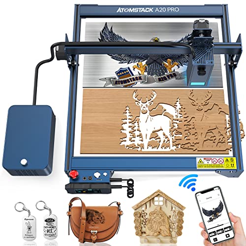 ATOMSTACK A 20 PRO 130W Laser graviermaschine Laserschneider 20W Laser graviermaschine mit F30 30-60 L/min Luftunterstützung mit zwei Pumpen App-Steuerung für drahtlosen Betrieb ATOMSTACK A 20 PRO 130W Laser graviermaschine Laserschneider 20W Laser graviermaschine mit F30 30-60 L/min Luftunterstützung mit zwei Pumpen App-Steuerung für drahtlosen Betrieb von ATOMSTACK