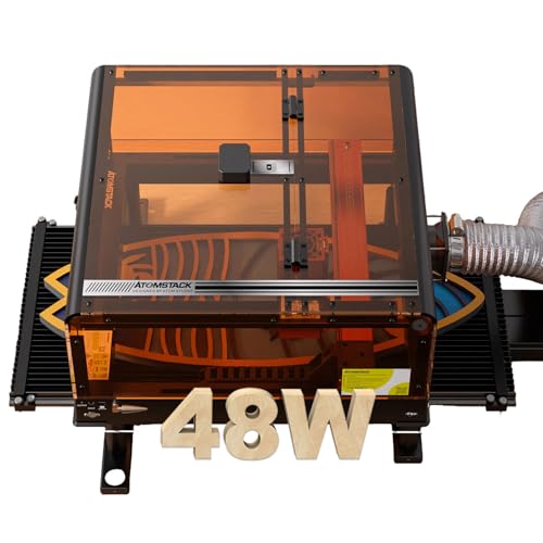 ATOMSTACK A48 Ultra 48W Laser Gravurmaschine F60 60L/min Luftunterstützte All-in-One-Lasergravurmaschine mit B3-Box Präzisionskamera R5 800 * 400mm Automatisches Transportband ATOMSTACK A48 Ultra 48W Laser Gravurmaschine F60 60L/min Luftunterstützte All-in-One-Lasergravurmaschine mit B3-Box Präzisionskamera R5 800 * 400mm Automatisches Transportband von ATOMSTACK