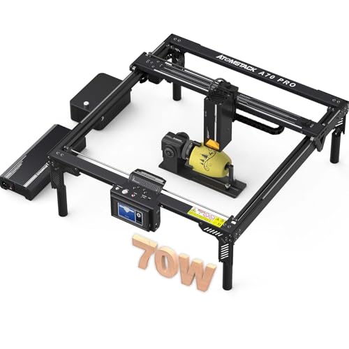 ATOMSTACK A70 Pro 70W Laser Graviermaschine mit R1V2 Multifunktionsroller Lasergravur Maschine Laser Cutter mit F60 Auto Air Assist Kit Arbeitsbereich 400 * 500 mm ATOMSTACK A70 Pro 70W Laser Graviermaschine mit R1V2 Multifunktionsroller Lasergravur Maschine Laser Cutter mit F60 Auto Air Assist Kit Arbeitsbereich 400 * 500 mm von ATOMSTACK