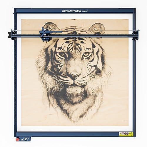 ATOMSTACK AE85 Erweiterungsset, 850 x 800 mm Gravur Bereich Extension Kit mit L1 Z Achsen Einsteller, für A40 Pro, A30 Pro, A20 Pro, A10 PRO, A5 PRO, A5 M50 PRO Laser Graviermaschine von ATOMSTACK