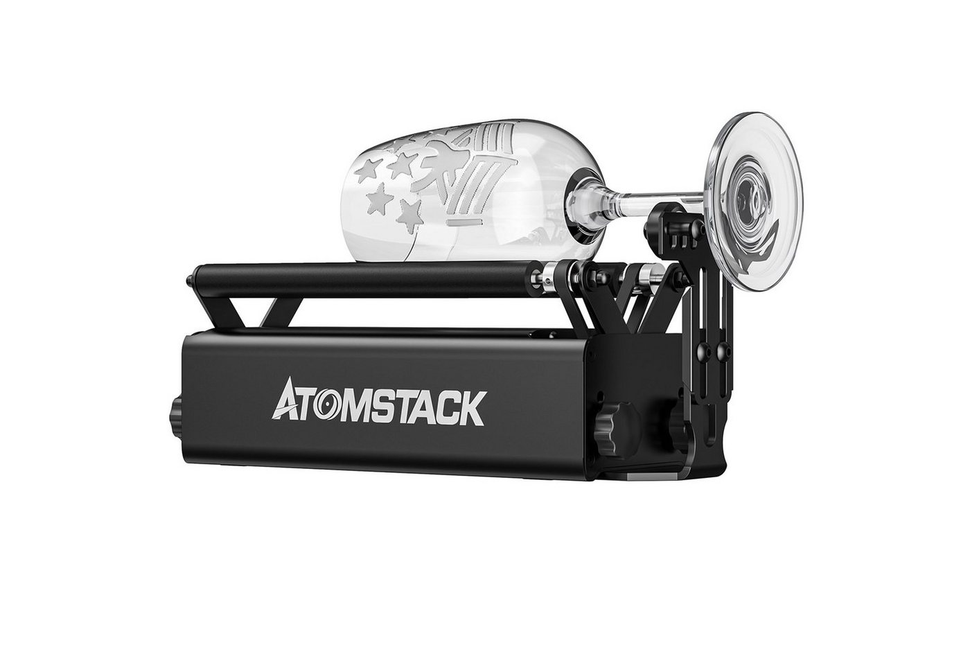 ATOMSTACK Graviergerät R3 PRO Walze für zylindrische, 8 Winkeleinstellungen von ATOMSTACK