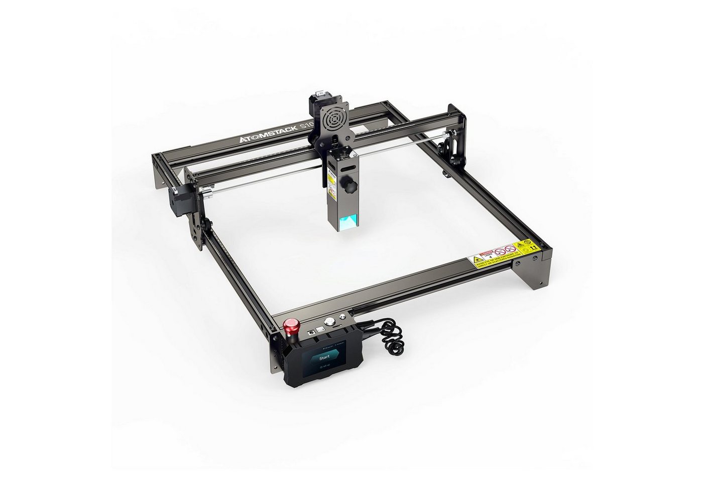 ATOMSTACK Graviergerät S10 Pro CNC Desktop Lasergravur Schneidemaschine, 110-240 V, mit Augenschutz, 1-St., Festem Fokus, Ultradünnem Laser, Hochenergetisch, Schnelle Montage von ATOMSTACK