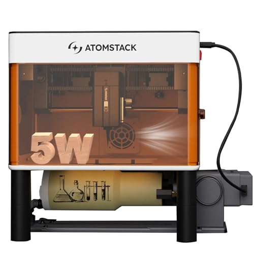 ATOMSTACK P1 5W Tragbare Laser Graviermaschine Vollständig geschlossene Tür 5 Dual Motor Drive Lasergraviermaschine 10000m/min PC Offline APP Gravur mit R8 Walzenstütze Zylindergravur ATOMSTACK P1 5W Tragbare Laser Graviermaschine Vollständig geschlossene Tür 5 Dual Motor Drive Lasergraviermaschine 10000m/min PC Offline APP Gravur mit R8 Walzenstütze Zylindergravur von ATOMSTACK