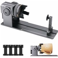 R1 Laserroller – 3-in-1-Rotationslaser mit Risern, Multifunktionsgravurmodul für Lasergravierer, rotierendes Backenfutter zum Gravieren zylindrischer von ATOMSTACK