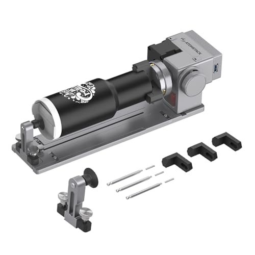 ATOMSTACK R8 3-in-1 Rotationslaserwalze, 180° Laserrotator mit Riser, Multifunktionsgravurmodul, Klauenfutterrotator zum Gravieren von zylindrischen Objekten, Weingläsern für P1 A5 A10 A20 ATOMSTACK R8 3-in-1 Rotationslaserwalze, 180° Laserrotator mit Riser, Multifunktionsgravurmodul, Klauenfutterrotator zum Gravieren von zylindrischen Objekten, Weingläsern für P1 A5 A10 A20 von ATOMSTACK