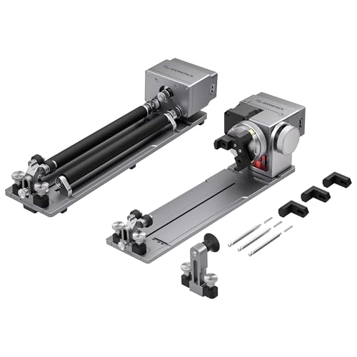 ATOMSTACK R8 Pro Laser Rotations Spannfutter: Präzisions-Dreheinheit für Kugeln, Zylinder & unregelmäßige Objekte. Kompatibel mit P1/K2/A5/A10/A20 Pro Lasergravierern. Inkl. Erhöhungsfüßen ATOMSTACK R8 Pro Laser Rotations Spannfutter: Präzisions-Dreheinheit für Kugeln, Zylinder & unregelmäßige Objekte. Kompatibel mit P1/K2/A5/A10/A20 Pro Lasergravierern. Inkl. Erhöhungsfüßen von ATOMSTACK