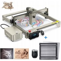 S20 pro Lasergravur-Schneidemaschine,130 w Lasergravur-Schneidemaschine, 20 w optische Leistung, 0,08 x 0,1 mm komprimierter Punkt-Laserschneider für von ATOMSTACK