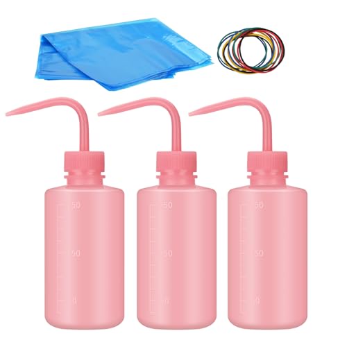 ATOMUS 3pcs Pink Tattoo Squeeze Wash Bottle 250ml Lab Bottles Eyelash Water Bottle with 10pcs Disposable Tattoo Bottles Bag Covers Sleeve ATOMUS 3pcs Pink Tattoo Squeeze Wash Bottle 250ml Lab Bottles Eyelash Water Bottle with 10pcs Disposable Tattoo Bottles Bag Covers Sleeve von ATOMUS