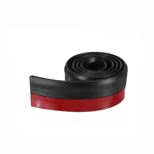 1/2 stücke 1M Silikon Tür Draft Stopper Unter Sweep Streifen for Türen Garage Fenster Dichtung Staub Proof Kalte Luft Isolierung(Black 2Pcs) von ATOMUSERLY