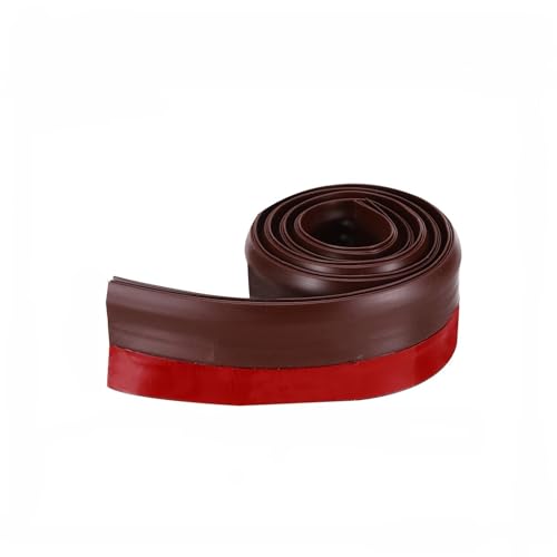 1/2 stücke 1M Silikon Tür Draft Stopper Unter Sweep Streifen for Türen Garage Fenster Dichtung Staub Proof Kalte Luft Isolierung(Brown 2Pcs) von ATOMUSERLY