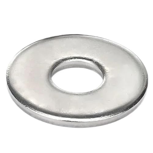 1-50 STÜCKE Große Flache Unterlegscheibe Pad M3-M30 304 Edelstahl Metall Große Klare Dichtung(M5 30PCS) von ATOMUSERLY