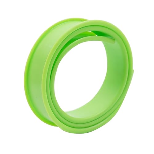 1 stück 2 Mt Klebstoff Kantenanleimband 5-36mm U PVC Furnierblätter for Möbel Schrank Tischschutzfolie Dichtungsstreifen Dekor(Green,16mm 2M) von ATOMUSERLY