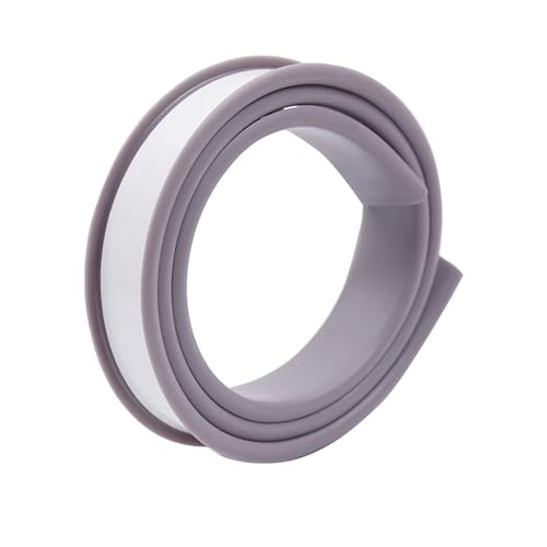 1 stück 2 Mt Klebstoff Kantenanleimband 5-36mm U PVC Furnierblätter for Möbel Schrank Tischschutzfolie Dichtungsstreifen Dekor(Grey,18mm 2M) von ATOMUSERLY