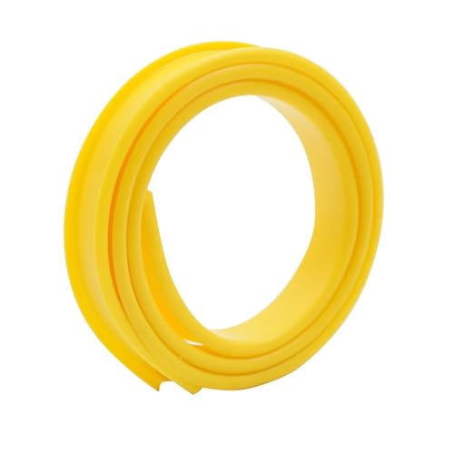 1 stück 2 Mt Klebstoff Kantenanleimband 5-36mm U PVC Furnierblätter for Möbel Schrank Tischschutzfolie Dichtungsstreifen Dekor(Yellow,30mm 2M) von ATOMUSERLY