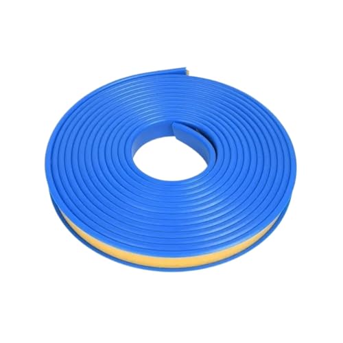 1 stück 5M U-Form Kantenanleimung Flexible TPE Selbstklebende Schutzfolie for Möbel Eckenschutz Furnier Tischschrank(Blue,25mm) von ATOMUSERLY
